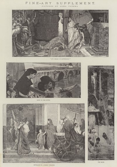 Suplemento de bellas artes de Lawrence Alma Tadema